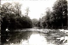 CPA Montlignon (S- O) pond of the parquet floors