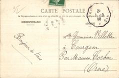 CPA Auvers on oise the castle