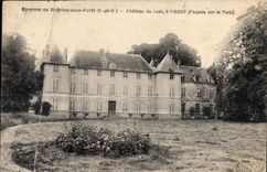 CPA Environs de st brise foret (S-et-O) chateau du luat a piscop (facade sur le parc)