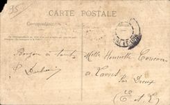 CPA Saint leu taverny monument of the prince of cop