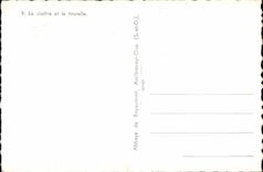 CPSM Abbey of Royaumont Asnieres on Oise the cloister and the turret