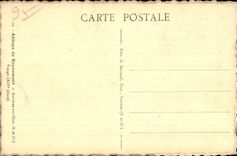 CPA Abbey of royaumont asnieres oise (S and O) virgin (XIV century)