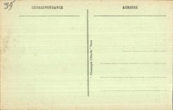 Calle Thiers Church Saint Maclou y Statue de CPA Pontoise de general Leclerc