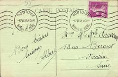 St Meclon de la iglesia de CPA Pontoise