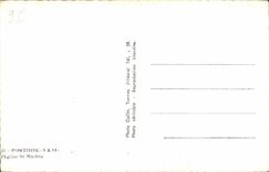 St Maclou de la iglesia de CPSM Pontoise