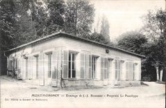 CPA Montmorency Hermitage of J J Rousseau Property Pausilippe