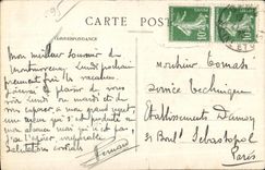 Puerta de CPA Montmorency de I Monartere viejo de Trntpliers