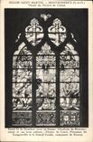 CPA Church Saint Martin Montmorency (S and O) Stained glass of Prince de Conde