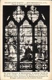 CPA Church saint Martin Montmorency (S and O) Stained glass of Diane De France (modern)