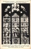 CPA Church Saint Martin Montmorency Stained glass Boudeville Montmorency (modern)