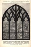 CPA Eglise Saint Martin Montmorency (S and-O) Stained glass Battles De Bouvines