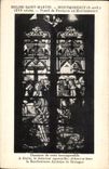 CPA Eglish Saint Martin Montmorency (S and-O) Stained glass of Francois De Montmorency