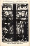 CPA Church Saint Martin Montmorency (S and-O) (XVI century) Stained glass of the Apostles (center of I apse left)