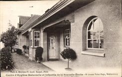 CPA Centers Hygine Marternele and Infantile News Etoile Which occurred Victor Hugo Montmorency