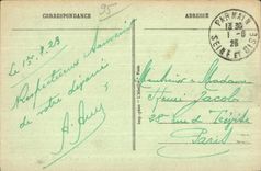 CPA considerado de Iisle AdAn tomado de la parte inferior de los argumentos por del castillo opuesto (siglo de XVIIe)