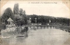 Isla AdAn de CPA la pasarela y la playa