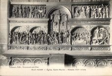 La iglesia santa Martin de AdAn de la isla de CPA vuelve a presentar el siglo XVI