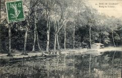CPA Wood of Clamart pond of trivaux Sinners