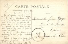 El perret de CPA Levallois el ayuntamiento y la calle de las dimensiones de los jardines cubre con grava un aeroplano Laval-nativo de Avion de la viga del bleriot del monoplano
