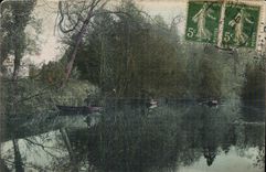 CPA Pecheurs in the boat Fishes the Seine