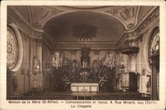 CPA House of the Mother St Alfred Convalescence and rest Street Minard Issy La Chapelle