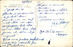 CPA Clamart el jardin publico