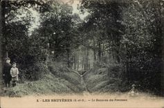 CPA Heathers the Brook of Fonceaux children