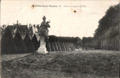 CPA Seals Castle Of Statue out of Sheath Of Be