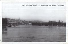 CPA Saint Cloud Panorama the Valerien Mount