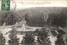 CPA Saint Cloud Emplacement of the Castle Basins Of Iron has Chaval and Saint Jean