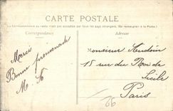 CPA Part Saint Cloud Allee Of the Centaur Taken Of the Grid of Iron has Chevall