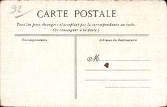 CPA Saint Cloud the grid Of the Park and the Blue House