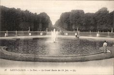 CPA Saint Cloud Le Parc Le Grand Bassin 