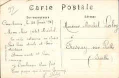 CPA Saint Cloud Vue generale le Pont