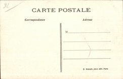 CPA Saint Cloud the Park seen on the Terraces of old Castle