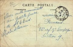 CPA Saint Cloud the Park the Pre one with the Goats Separate Goat Chevre