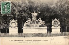 CPA Park of Saint Cloud Ia Republique decorating Arts and Industry