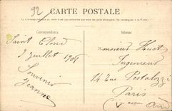 CPA Park of Saint Cloud Ia Republique decorating Arts and Industry