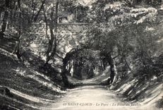 CPA Saint Cloud Le Parc Le Pont du Diable