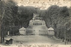 CPA Parc of Saint Cloud Vue of the Grid of the Horseshoe