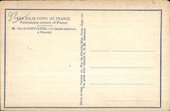 CPA Parc de Saint Cloud La Cascade superieure