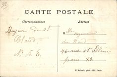 CPA Saint Cloud Le Pare Vue Prise de la Pelouse du Fer a Cheval