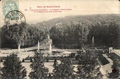 CPA Saint Cloud Les Grandes Eaux Le Bassin Saint Jean