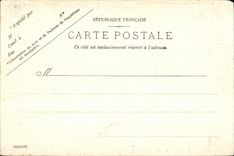 CPA Saint Cloud the Floor on I site of Old Castle and Valois house