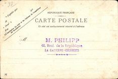 CPA Old Garden reserve of Emperor Kiosk of Corcadero or House of Prince Imperial Saint Cloud