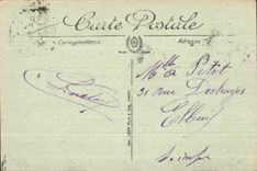 CPA Saint Cloud the Park Panoramic View on Paris Eiffel Tower