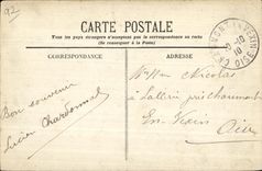 CPA Saint Cloud Allee Honest Mountain and bridge of