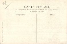 CPA Saint Cloud Le Cedre Le Chapelle Le Chateau