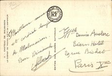 CPA Castle Of Malmaison the Study dete of Emperor