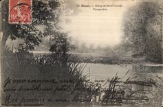 CPA Rueil Pond of Saint Cucufa View